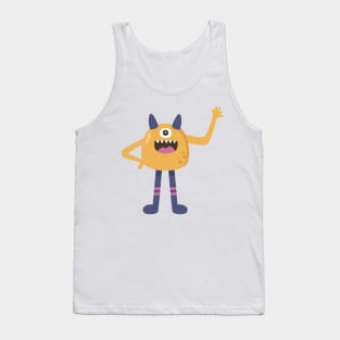 Cute one eye monster Tank Top